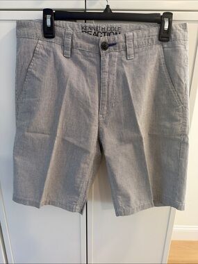 Kenneth Cole Reaction Gray Men's Shorts Size 30 100% Cotton